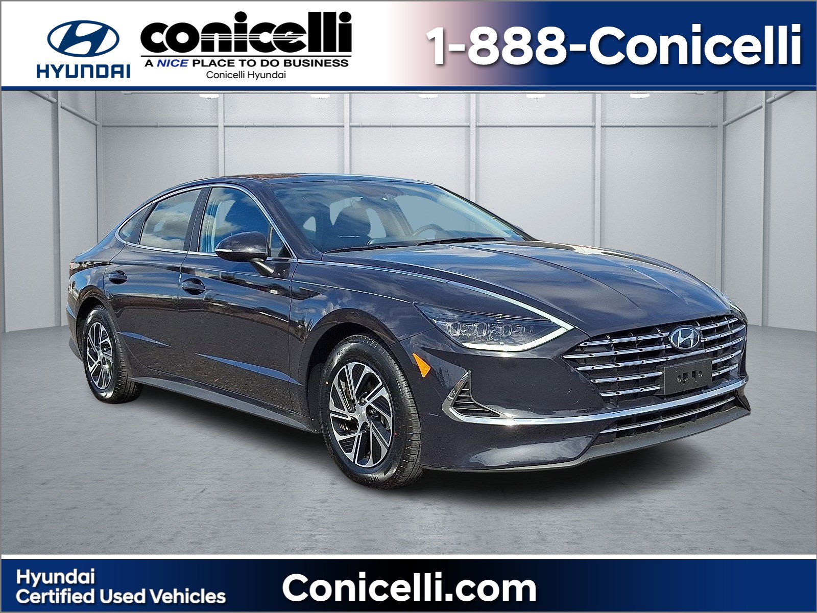 2023 Hyundai Sonata Hybrid Blue