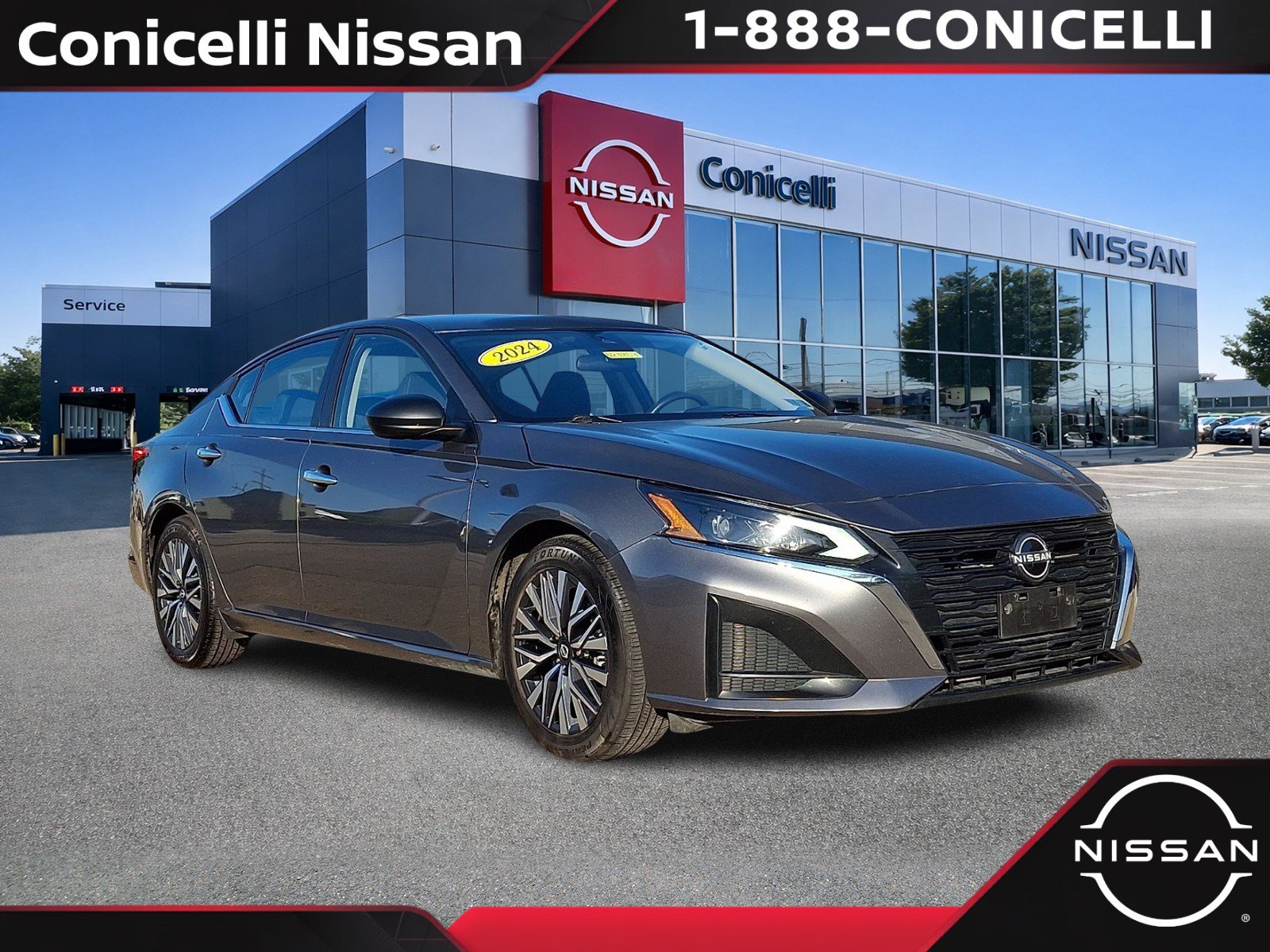 Used 2024 Nissan Altima SV with VIN 1N4BL4DV7RN423726 for sale in Conshohocken, PA