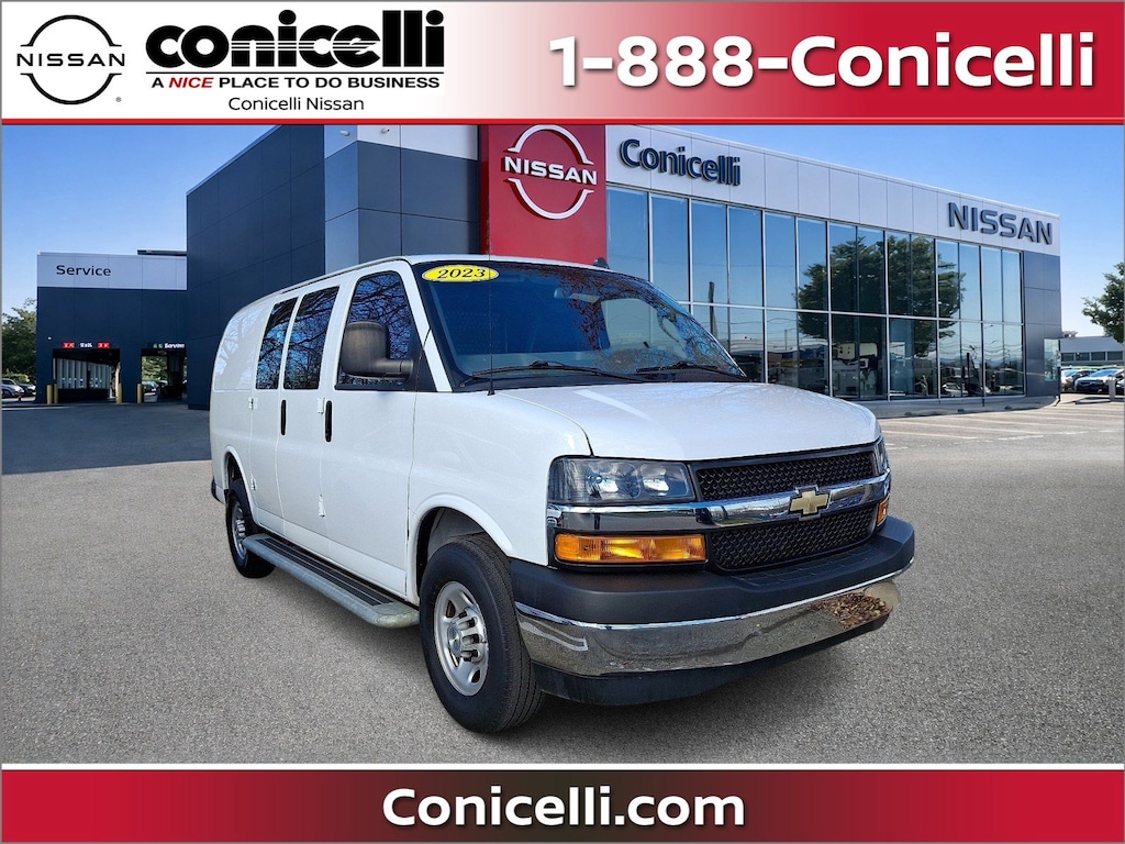 Used 2023 Chevrolet Express Cargo Van RWD 2500 Regular Wheelbase WT Van Cargo Van