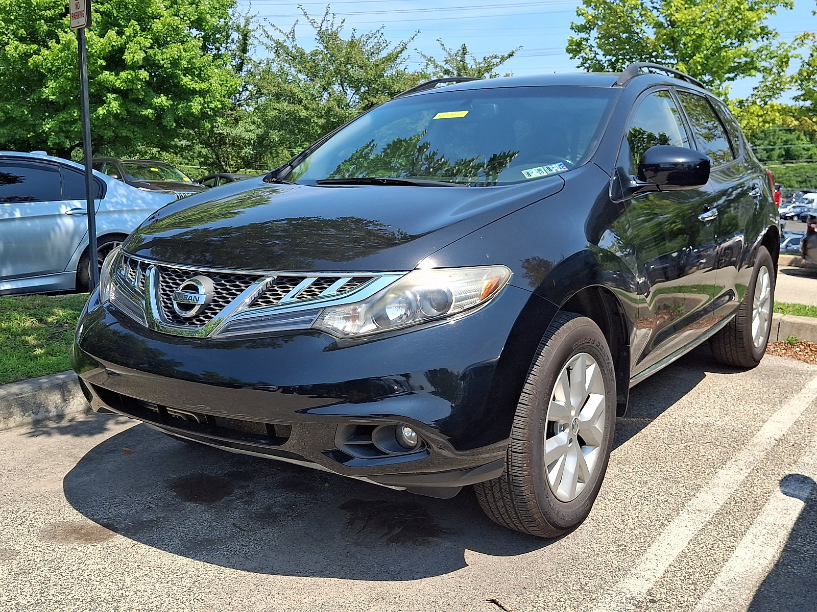 Used 2014 Nissan Murano SV with VIN JN8AZ1MW1EW530534 for sale in Conshohocken, PA