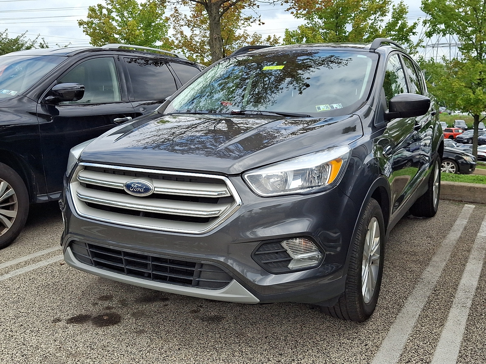 Used 2018 Ford Escape SE with VIN 1FMCU9GD0JUA27039 for sale in Conshohocken, PA