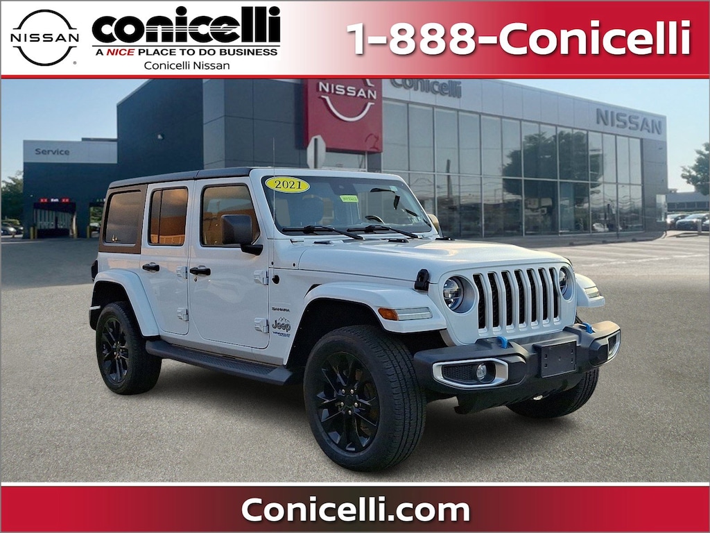 Used 2021 Jeep Wrangler 4xe Unlimited Sahara SUV