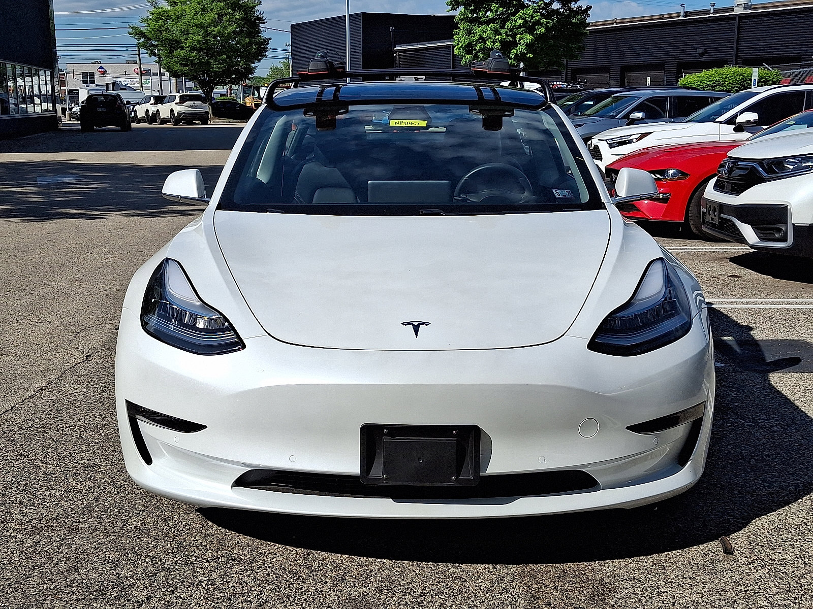 Used 2020 Tesla Model 3 Base with VIN 5YJ3E1EB9LF664947 for sale in Conshohocken, PA