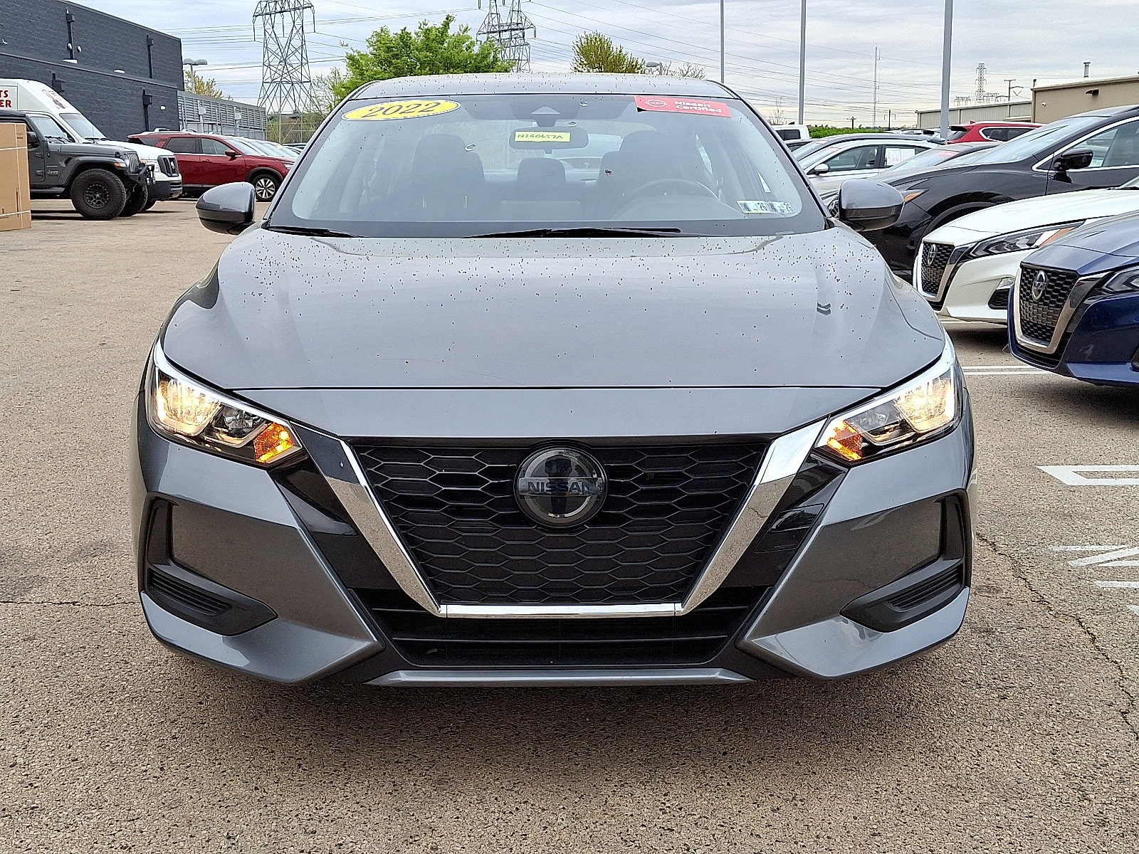 Used 2022 Nissan Sentra SV with VIN 3N1AB8CV3NY275494 for sale in Conshohocken, PA