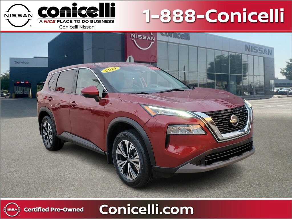 Used 2021 Nissan Rogue For Sale at Conicelli Nissan VIN