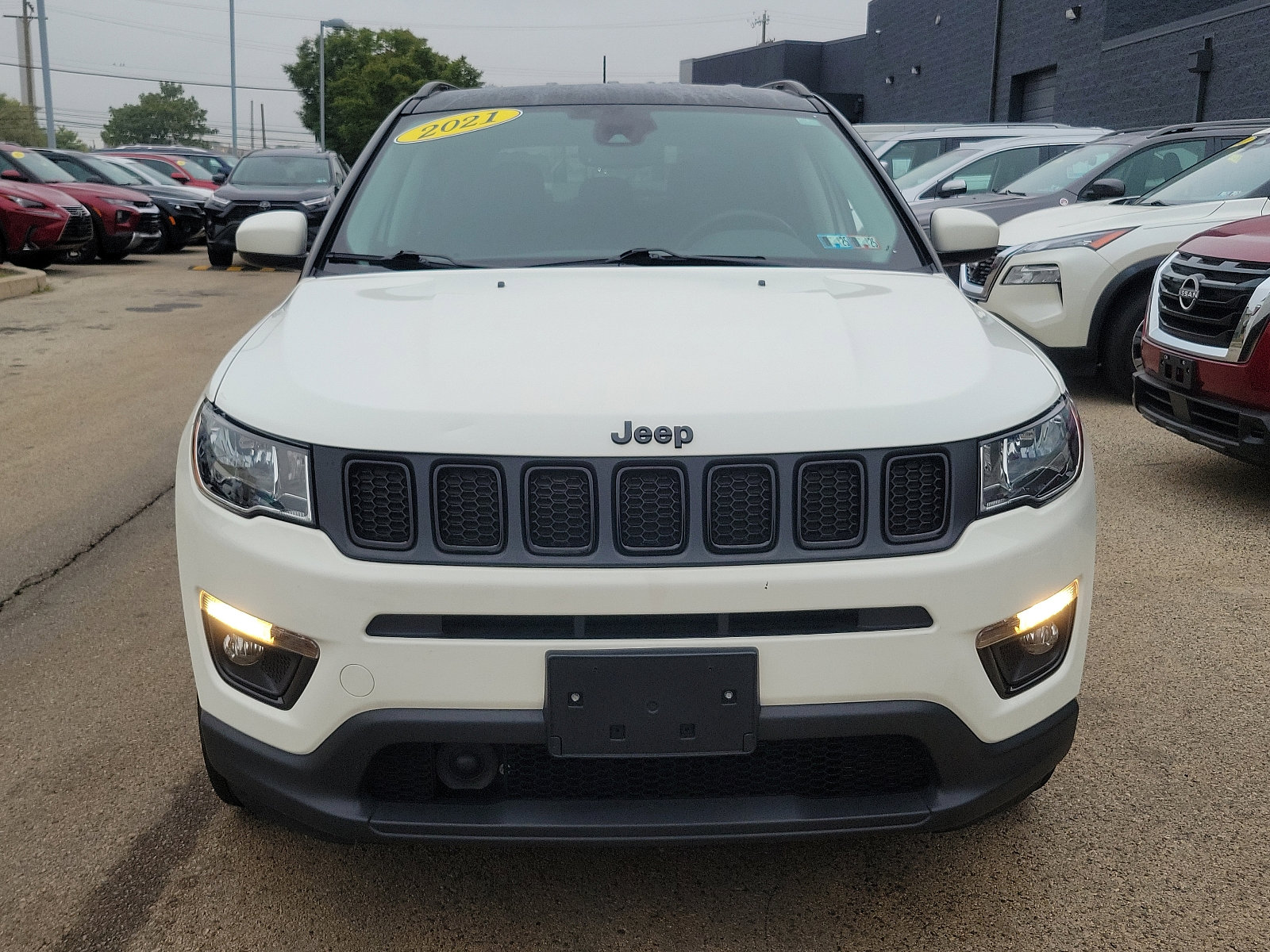 Used 2021 Jeep Compass Altitude with VIN 3C4NJDBB8MT560446 for sale in Conshohocken, PA