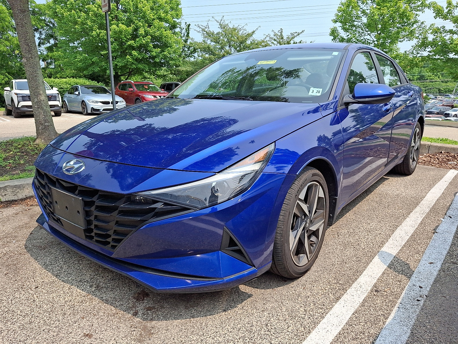 Used 2023 Hyundai Elantra SEL with VIN KMHLS4AG0PU498550 for sale in Conshohocken, PA