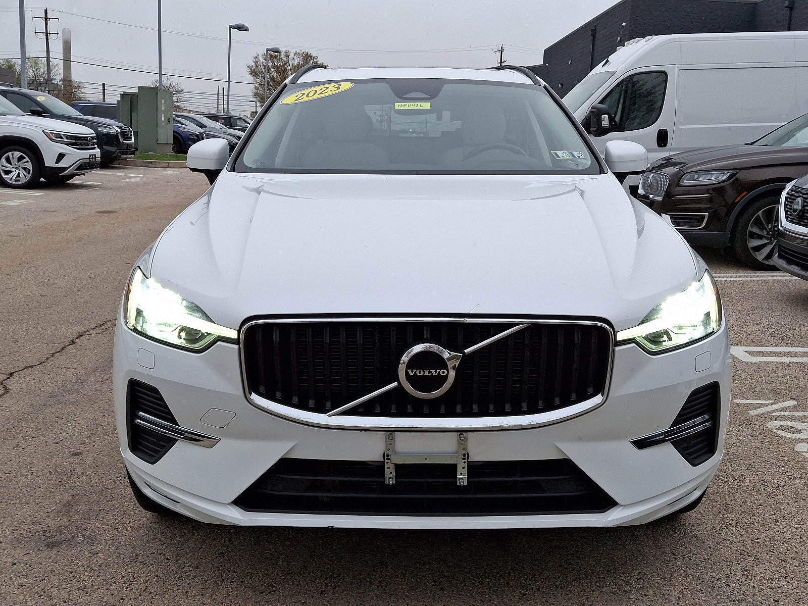 Used 2023 Volvo XC60 Core with VIN YV4L12RV4P1199530 for sale in Conshohocken, PA
