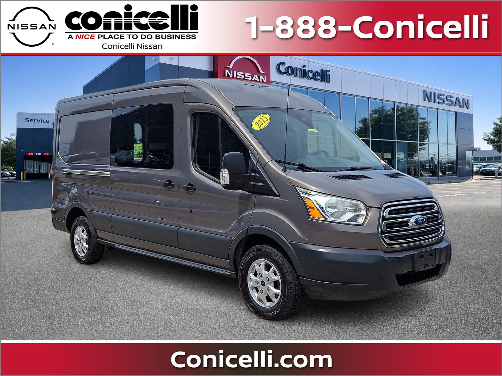 2015 Ford Transit 250 Van Med Roof Sliding Pass. 148 WB's photo