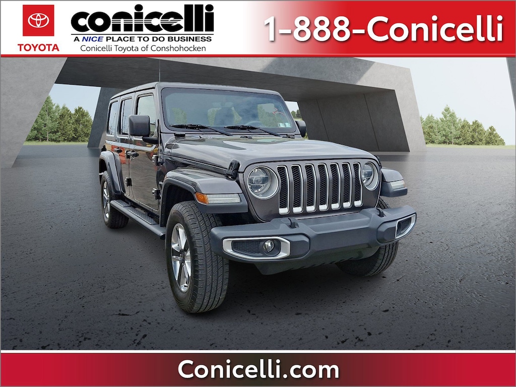 Used 2019 Jeep Wrangler Unlimited Sahara Convertible