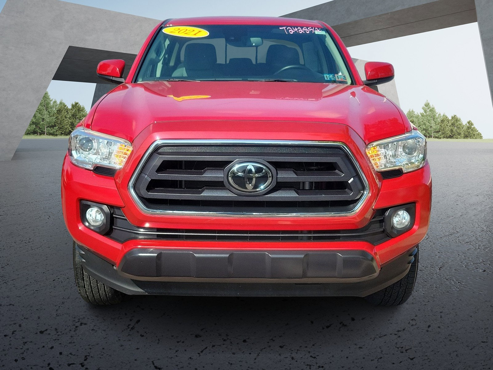 Used 2021 Toyota Tacoma SR5 with VIN 3TMCZ5AN0MM404638 for sale in Conshohocken, PA