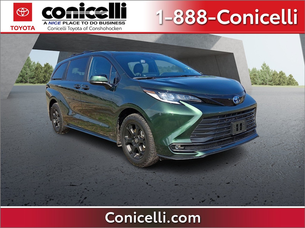 Certified 2025 Toyota Sienna Woodland Edition Minivan