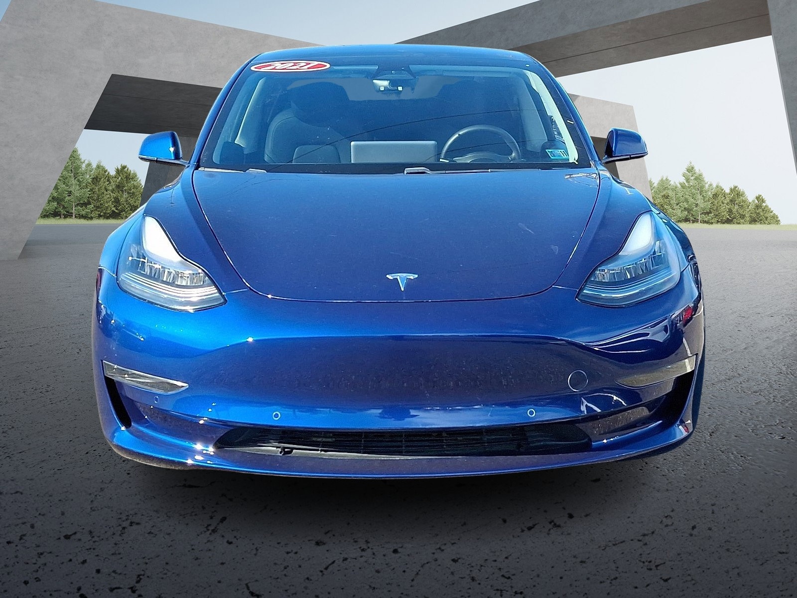 Used 2021 Tesla Model 3 Base with VIN 5YJ3E1EA7MF854626 for sale in Conshohocken, PA