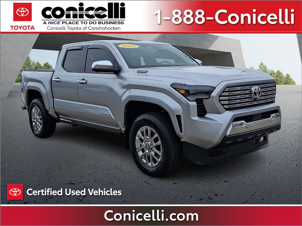 Certified 2025 Toyota Tacoma 4WD LIMITED Truck