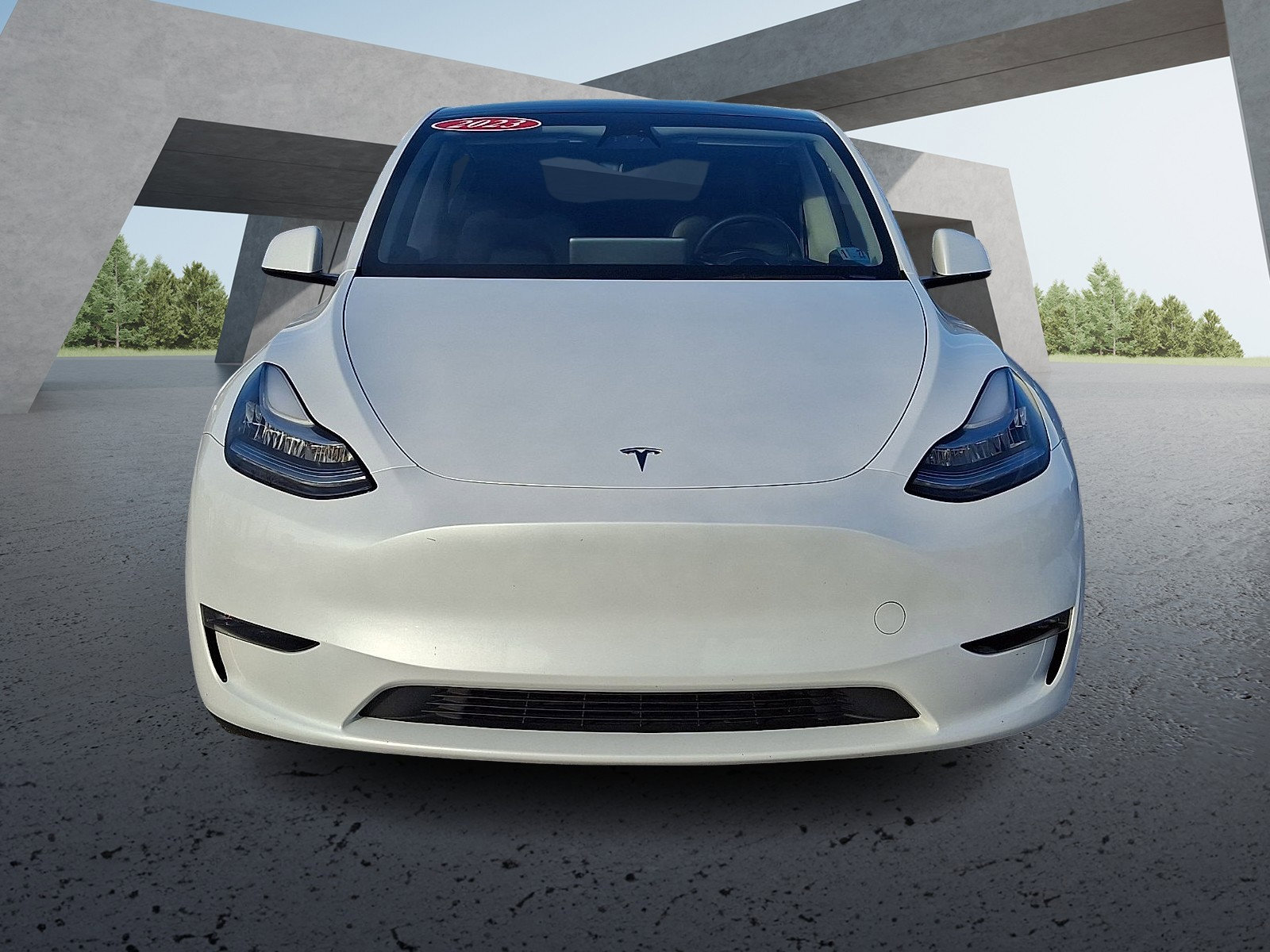 Used 2023 Tesla Model Y Long Range with VIN 7SAYGDEEXPA128591 for sale in Conshohocken, PA