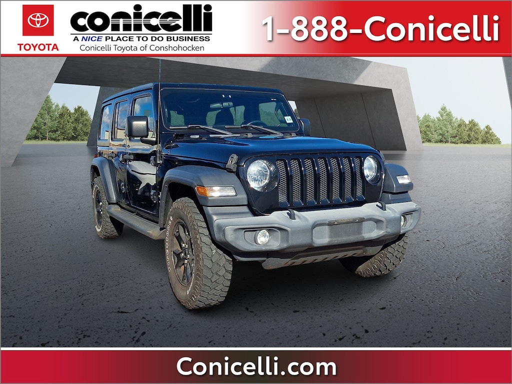 Used 2018 Jeep Wrangler Unlimited Sport S Convertible