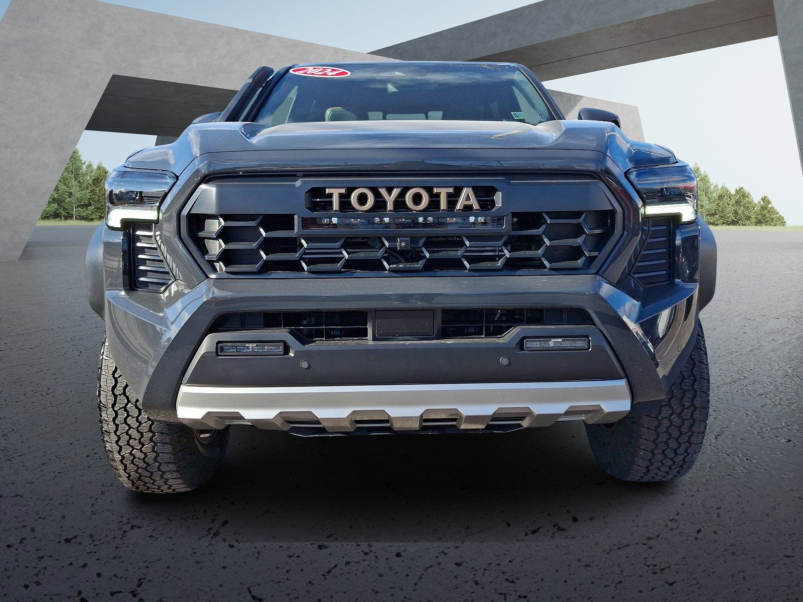 Certified 2024 Toyota Tacoma Trailhunter with VIN 3TYLF5LNXRT009674 for sale in Conshohocken, PA