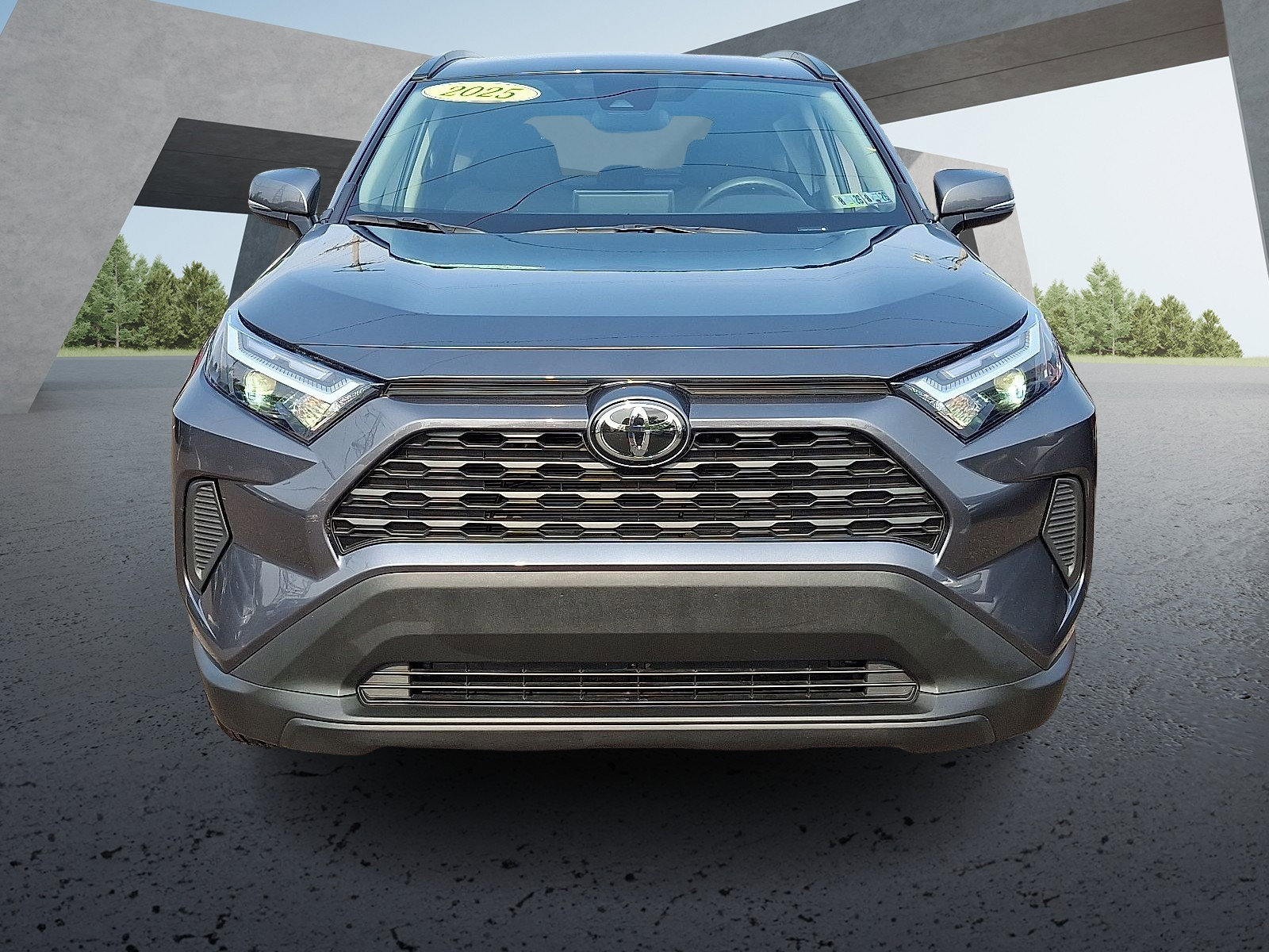 Certified 2025 Toyota RAV4 XLE with VIN 4T3RWRFV8SU167444 for sale in Kansas City