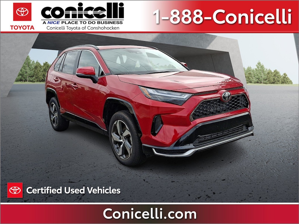 Certified 2025 Toyota RAV4 Plug-In Hybrid SE Sport Utility
