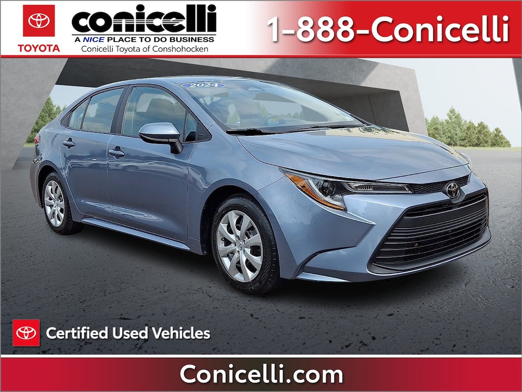 Certified 2024 Toyota Corolla LE Sedan