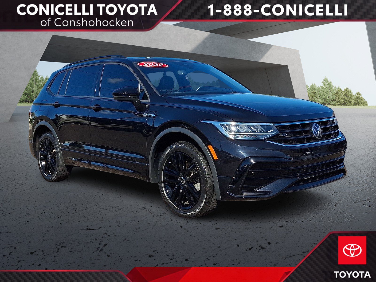 2022 Volkswagen Tiguan SE R-LINE BLACK