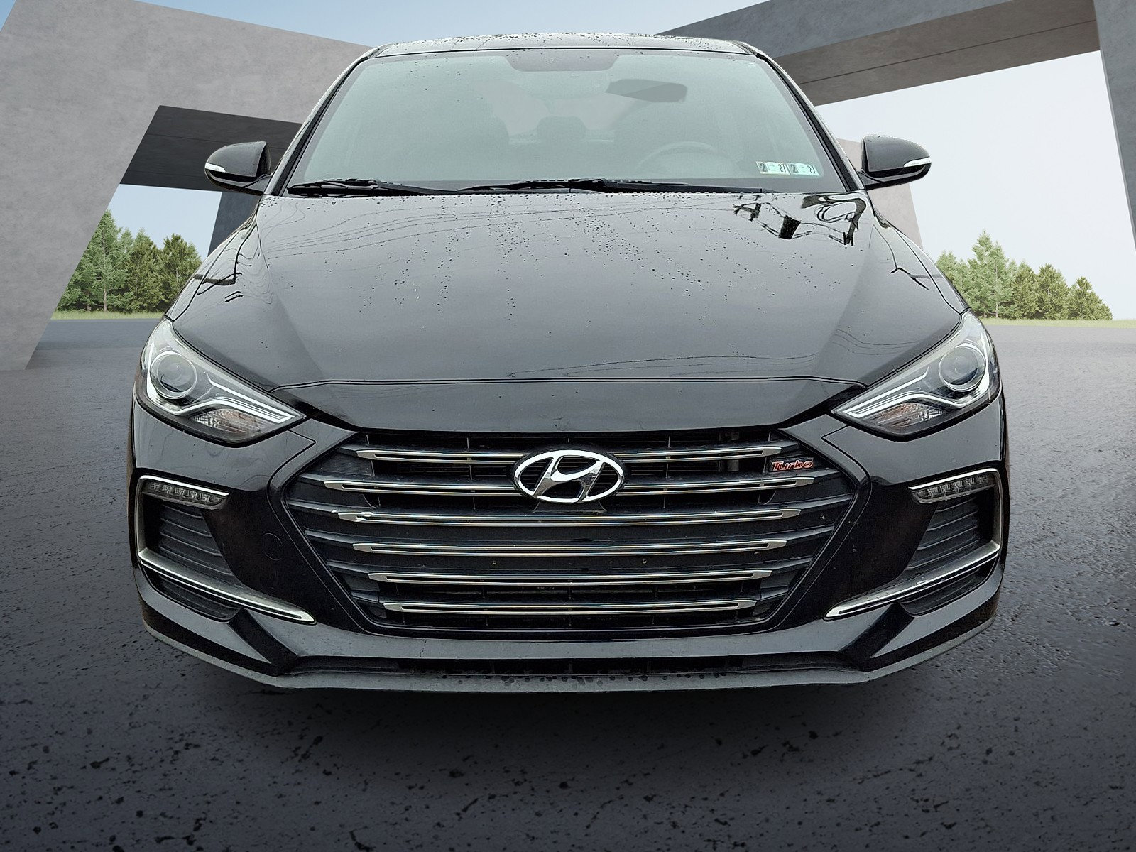 Used 2018 Hyundai Elantra Sport with VIN KMHD04LB6JU505052 for sale in Conshohocken, PA