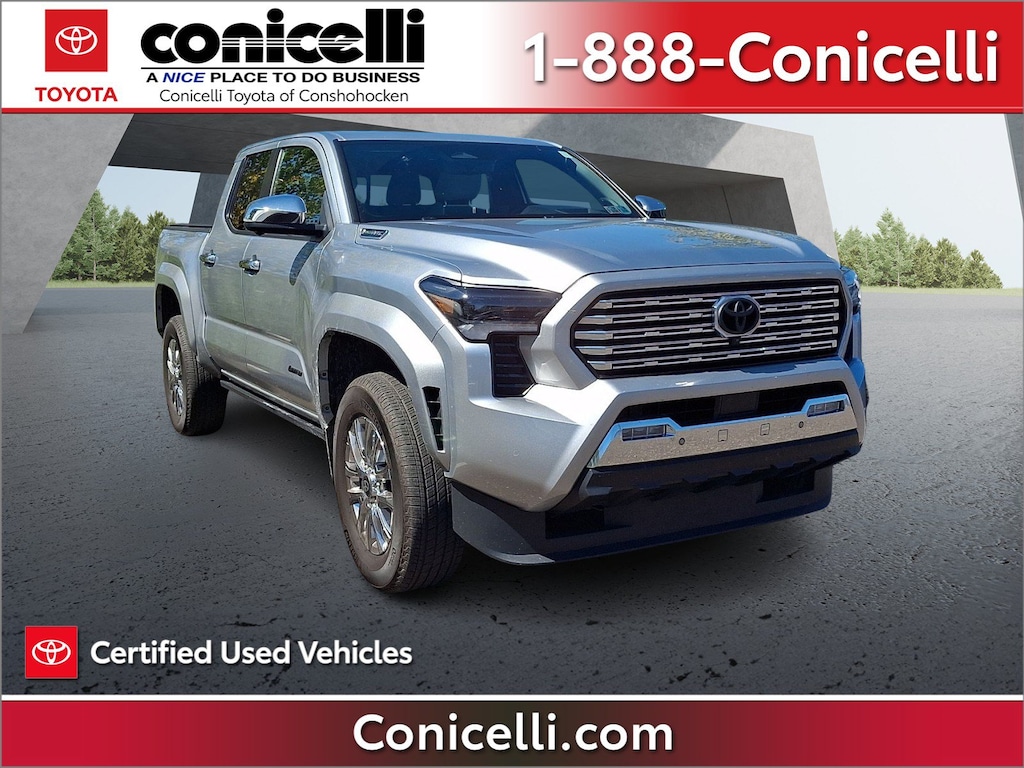 Certified 2025 Toyota Tacoma 4WD Limited Hybrid Truck
