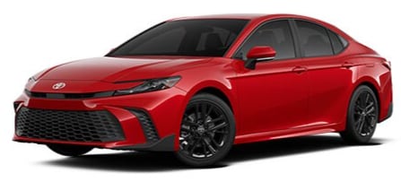 2025 Camry, one of the least expensive hybrids sold in the US, available at Conicelli Toyota of Conshohocken!