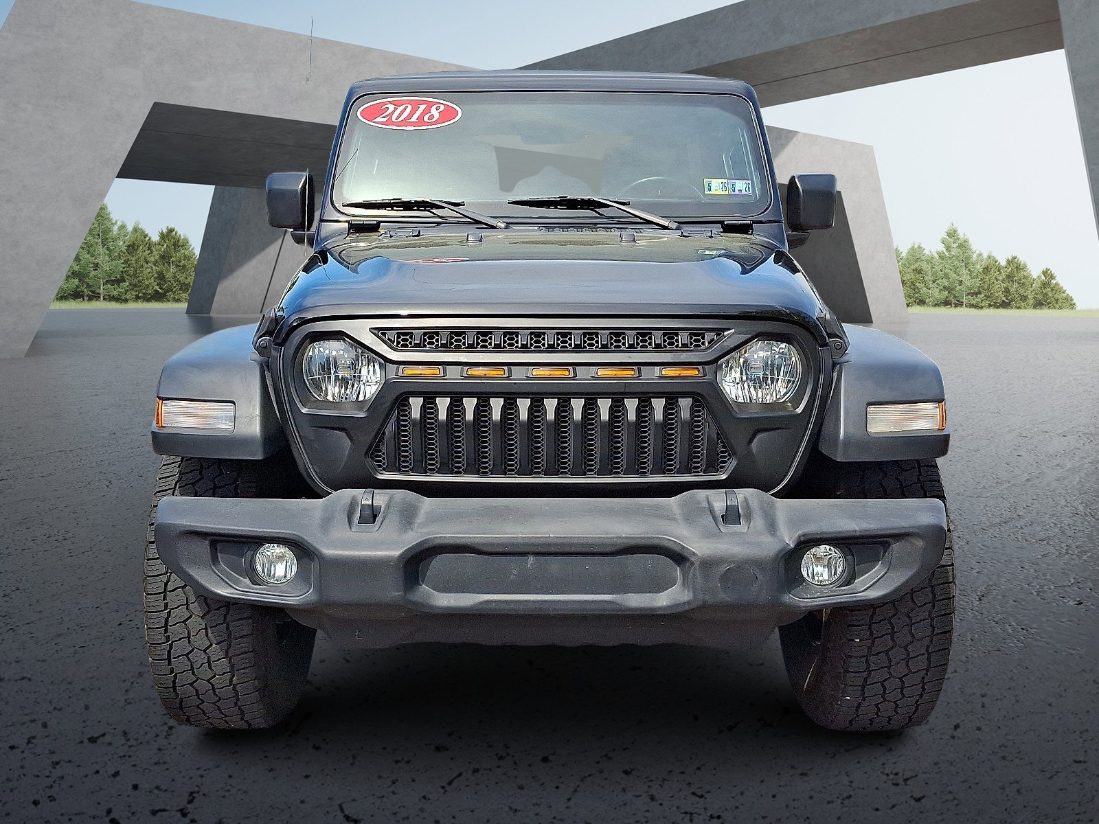Used 2018 Jeep All-New Wrangler Unlimited Sport S with VIN 1C4HJXDG8JW289501 for sale in Conshohocken, PA