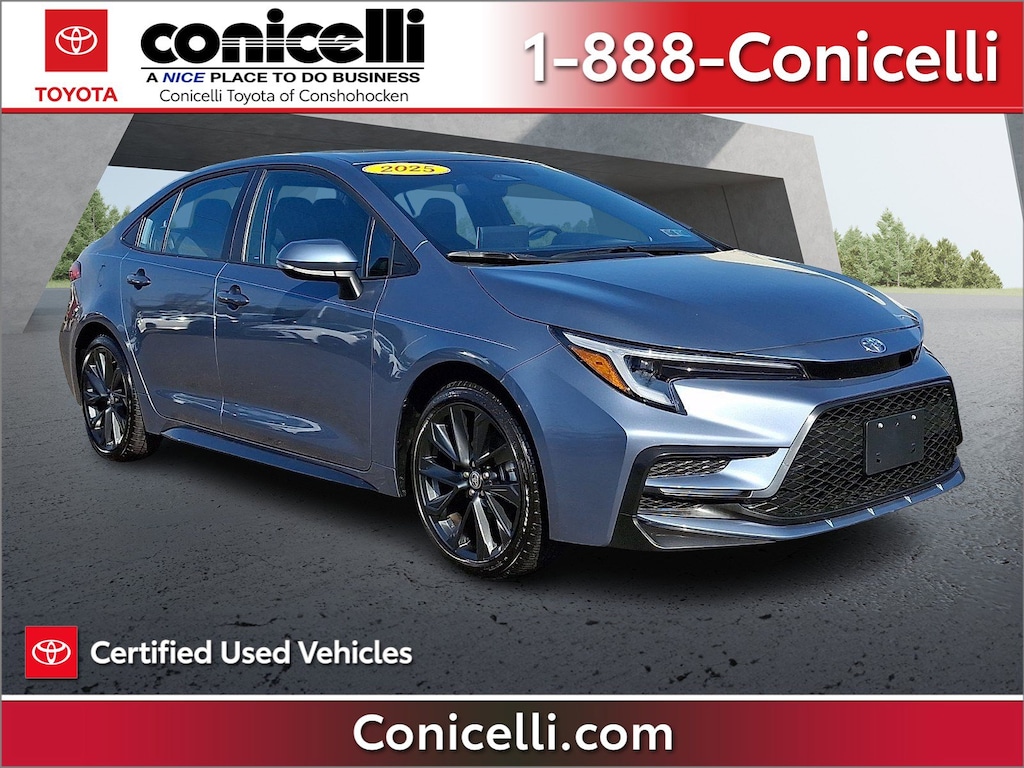 Certified 2025 Toyota Corolla SE Sedan