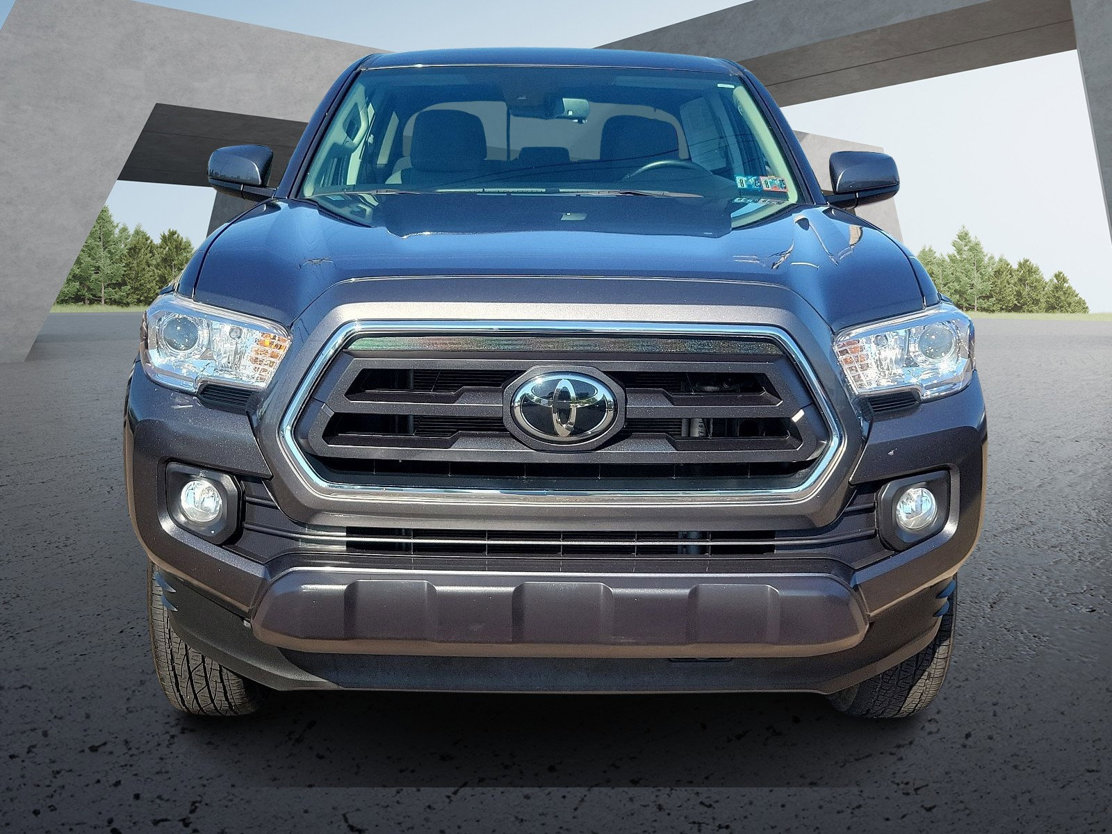 Certified 2022 Toyota Tacoma SR5 with VIN 3TMCZ5AN3NM529103 for sale in Conshohocken, PA