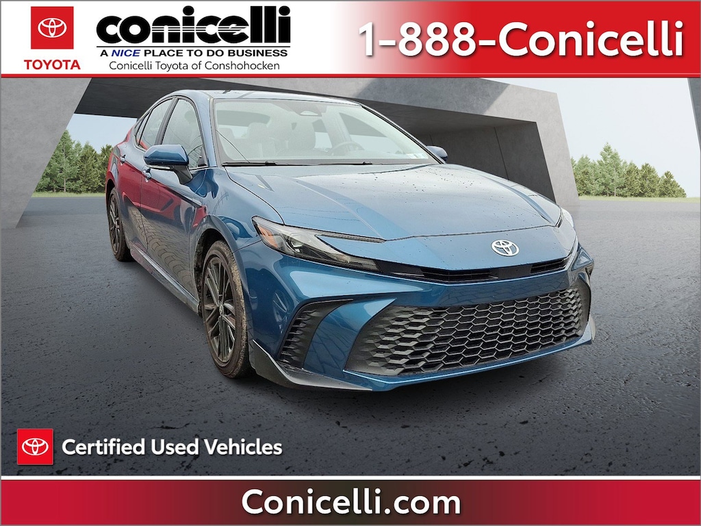 Certified 2025 Toyota Camry SE Sedan