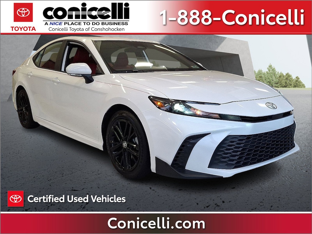Certified 2025 Toyota Camry SE Sedan