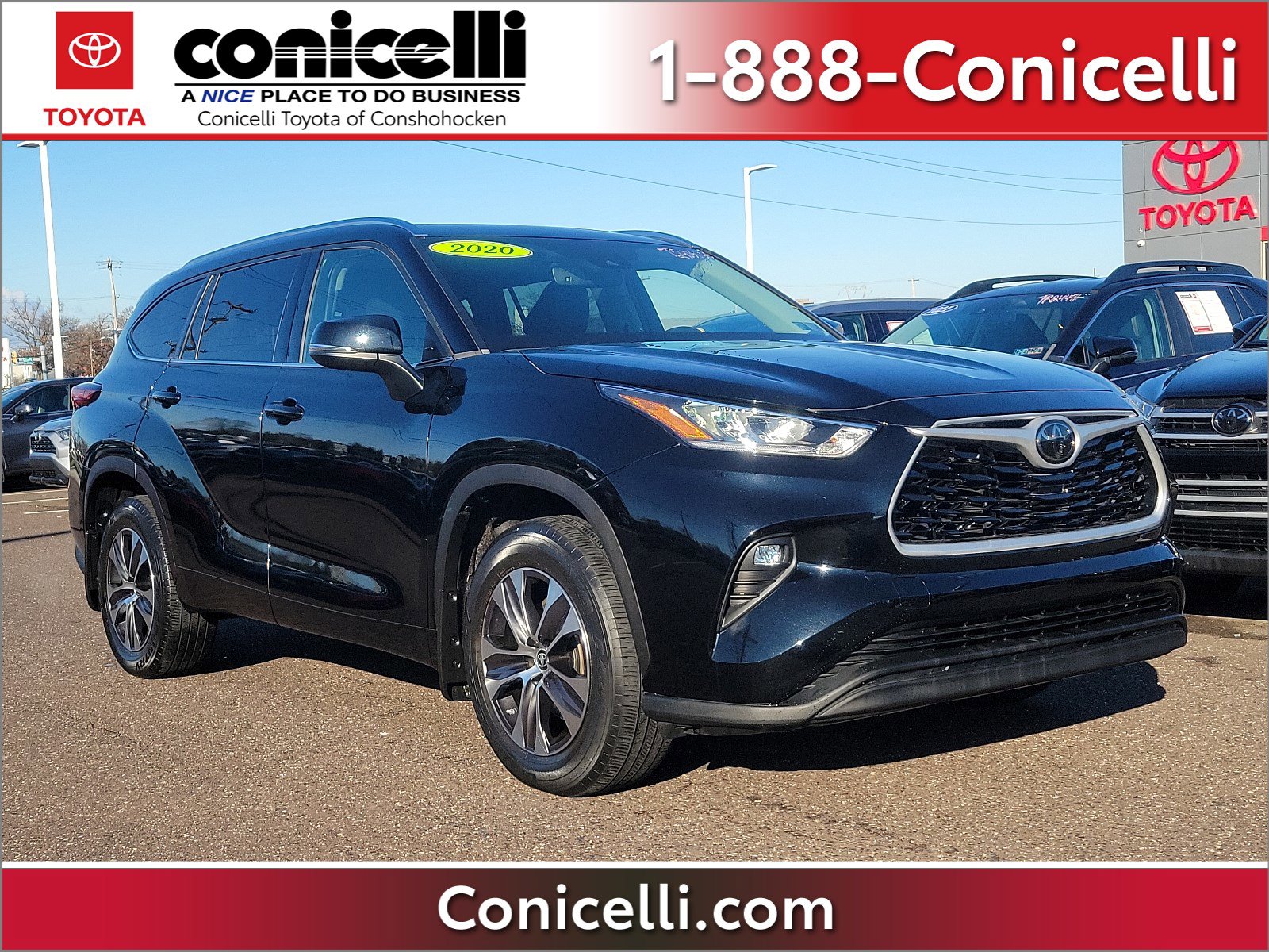 Used 2020 Toyota Highlander For Sale at Conicelli Autoplex