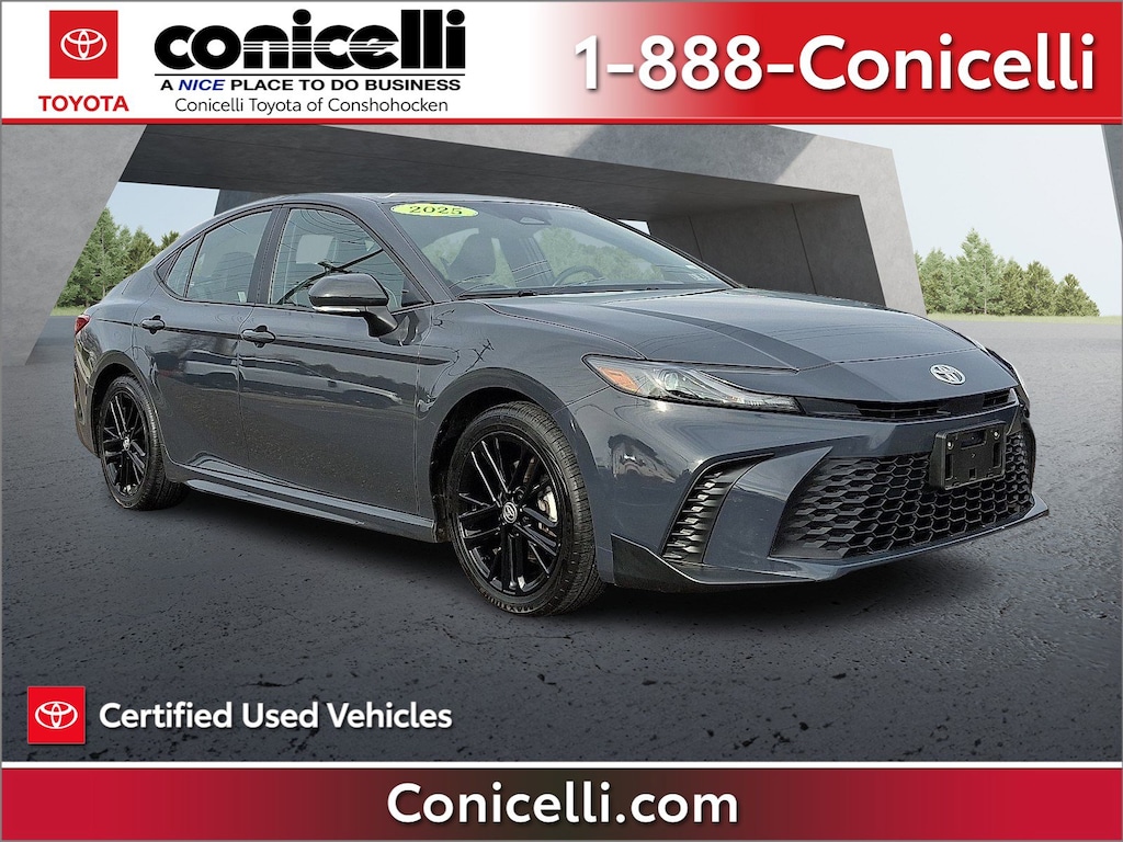 Certified 2025 Toyota Camry SE Sedan