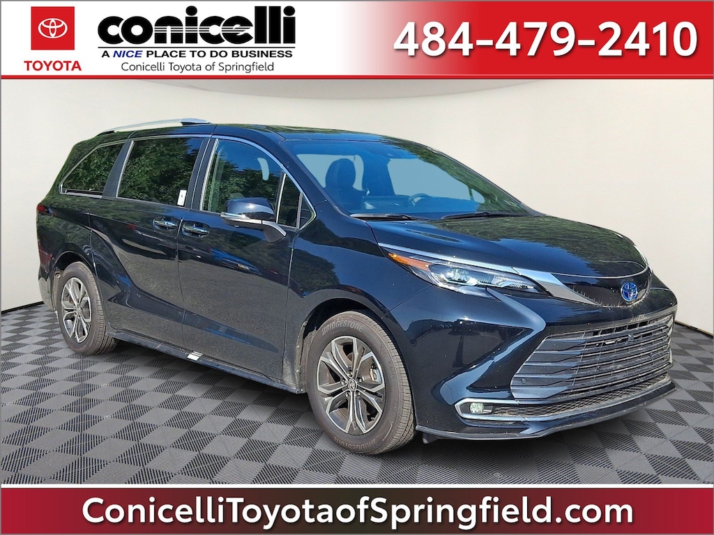 Certified 2025 Toyota Sienna Platinum 7 Passenger Van Passenger Van
