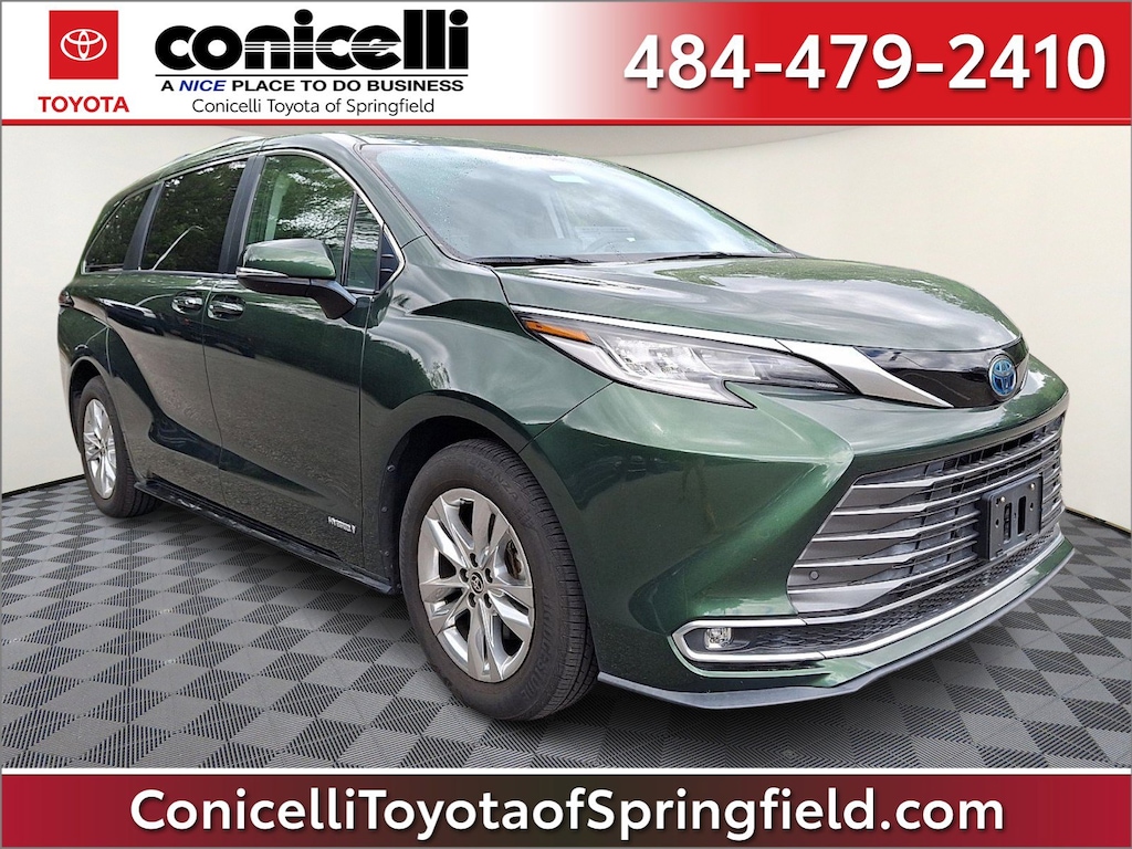 Certified 2021 Toyota Sienna Limited 7 Passenger Van