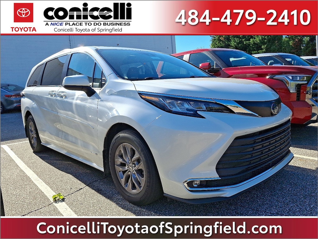 Certified 2021 Toyota Sienna XLE 7 Passenger Van