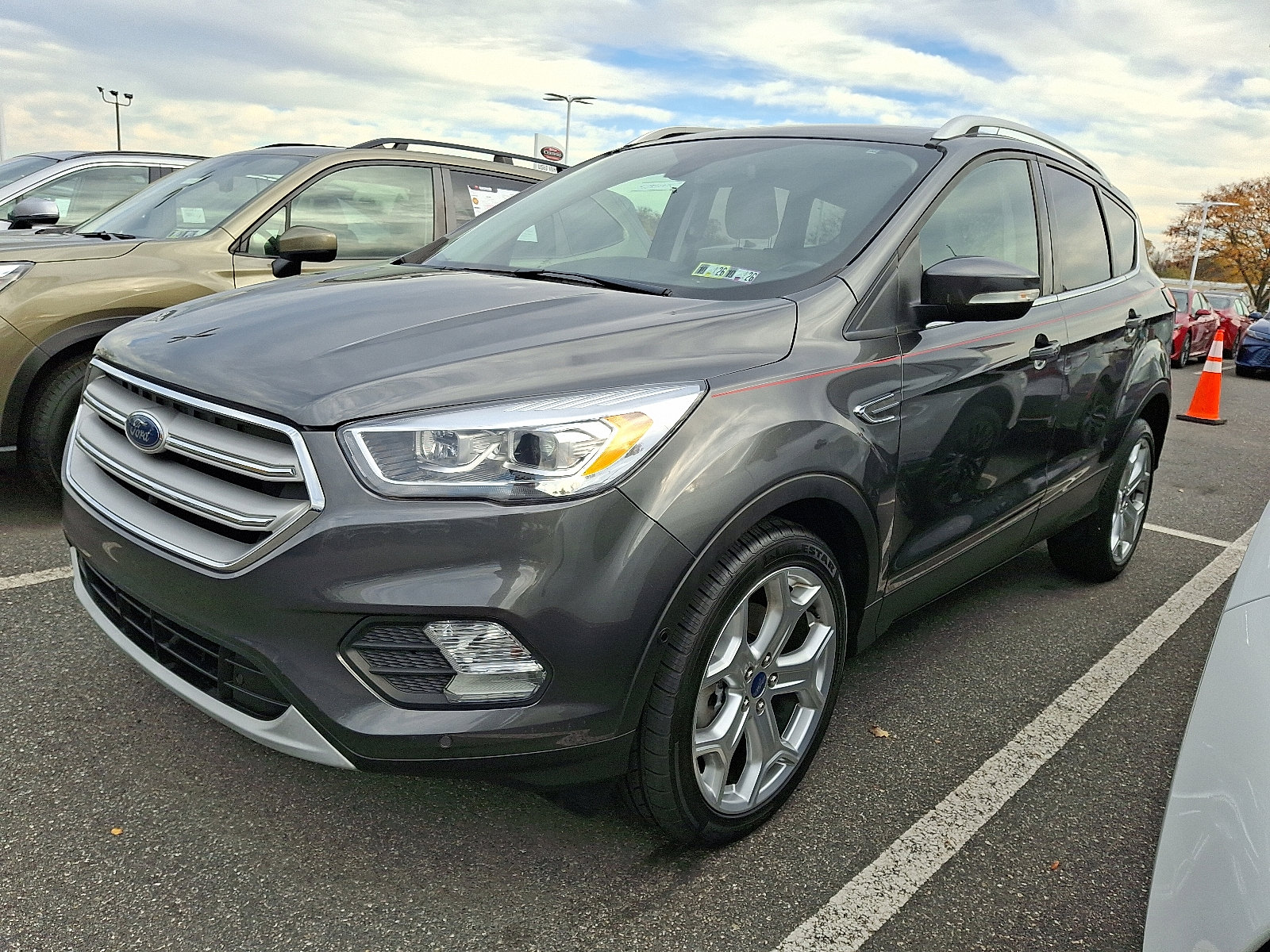 Used 2019 Ford Escape Titanium with VIN 1FMCU0J98KUB43848 for sale in Conshohocken, PA