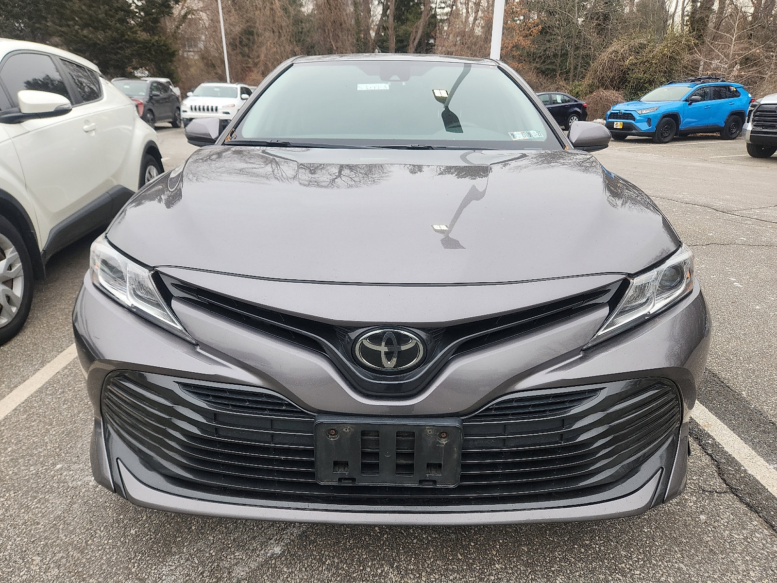 Used 2019 Toyota Camry LE with VIN 4T1B11HK5KU848495 for sale in Springfield, PA