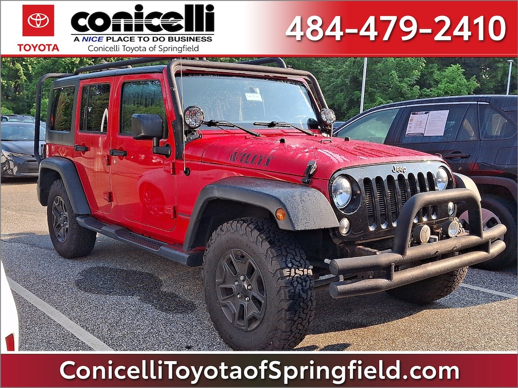 Used 2016 Jeep Wrangler Unlimited Sport 4X4 SUV
