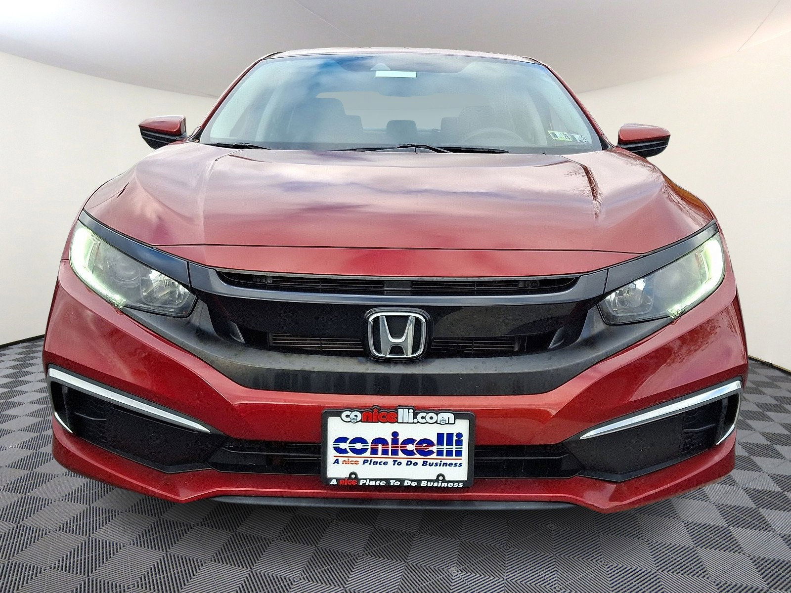 Used 2019 Honda Civic LX with VIN 2HGFC2F63KH539771 for sale in Springfield, PA