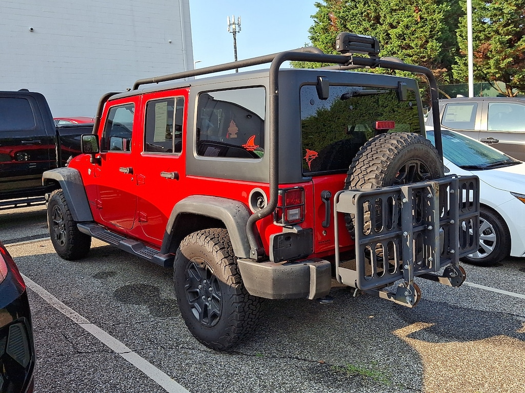 Used 2016 Jeep Wrangler Unlimited Sport 4X4 SUV