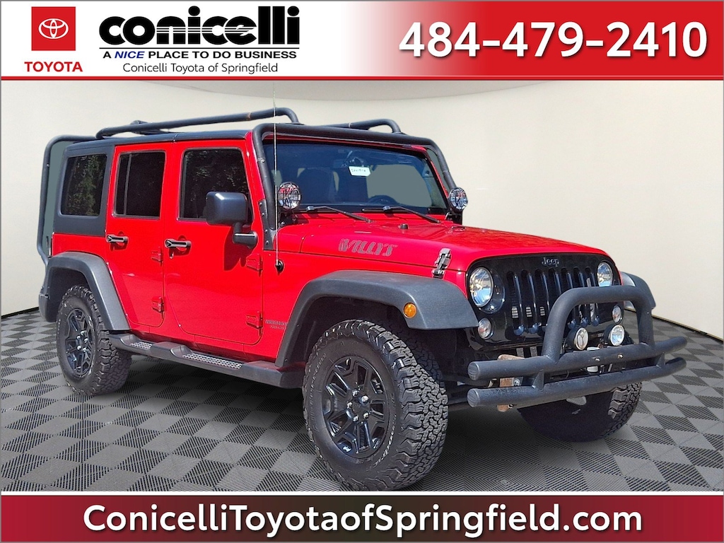 Used 2016 Jeep Wrangler Unlimited Sport 4X4 SUV
