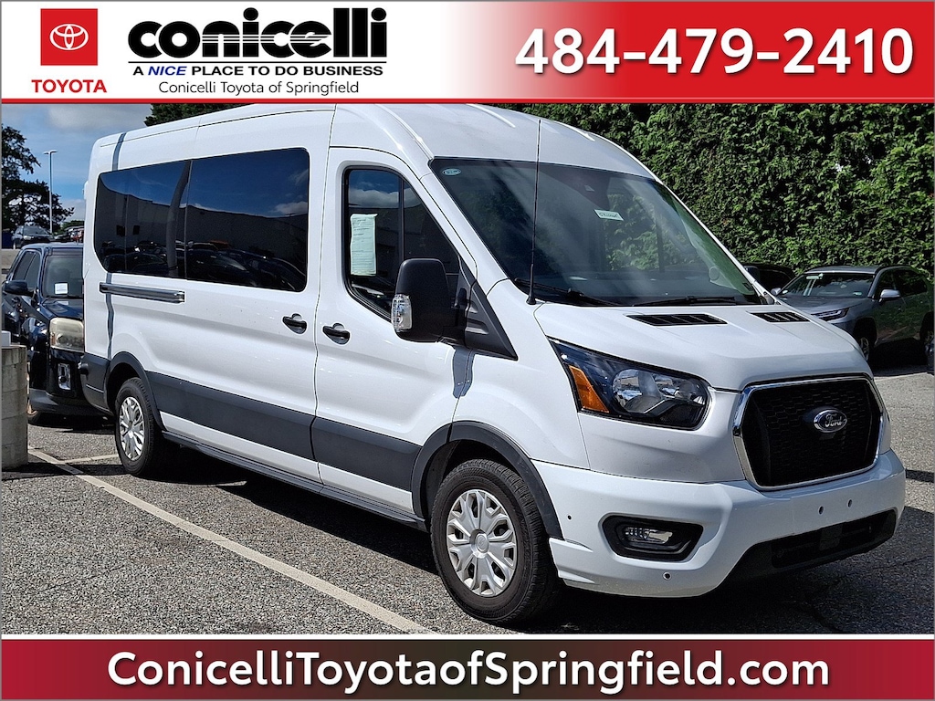 Used 2024 Ford Transit Passenger Wagon Wagon Medium Roof Van