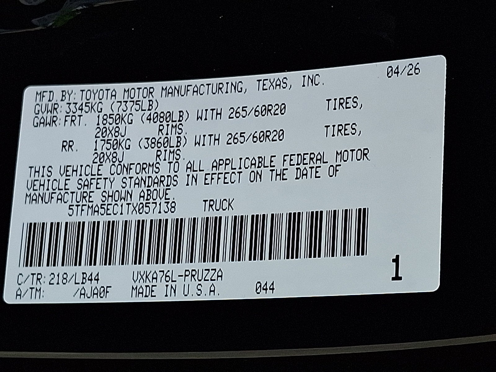 2026 Toyota Tundra 1794 Edition - Photo 22