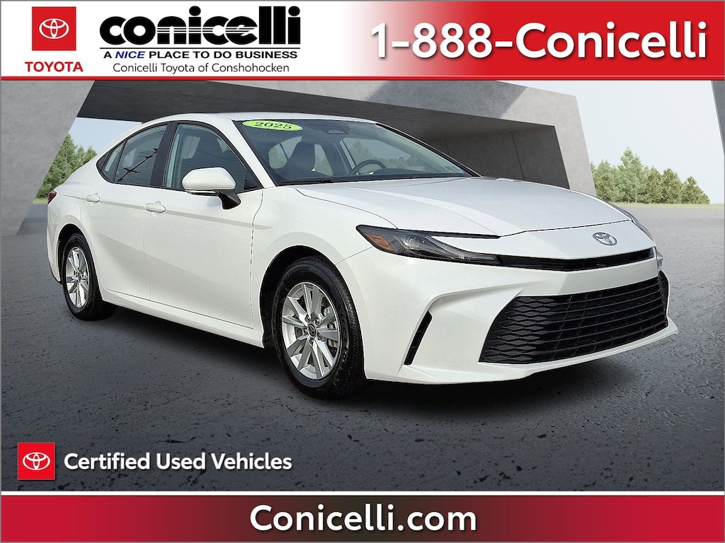 Certified 2025 Toyota Camry LE Sedan