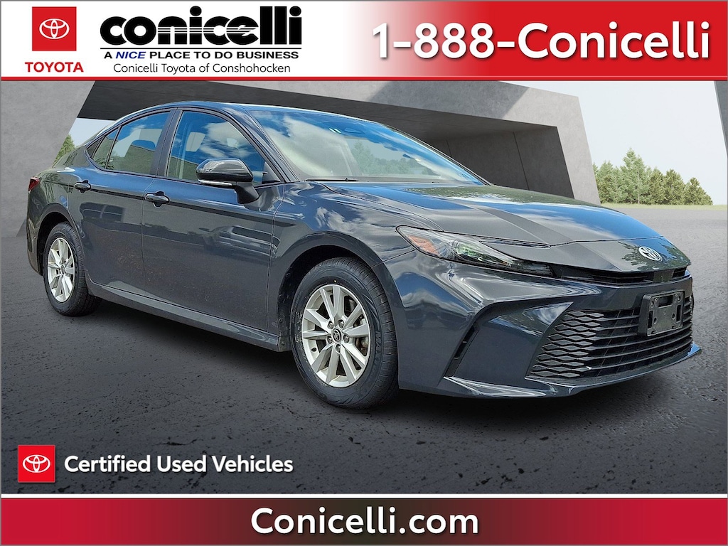 Certified 2025 Toyota Camry LE Sedan