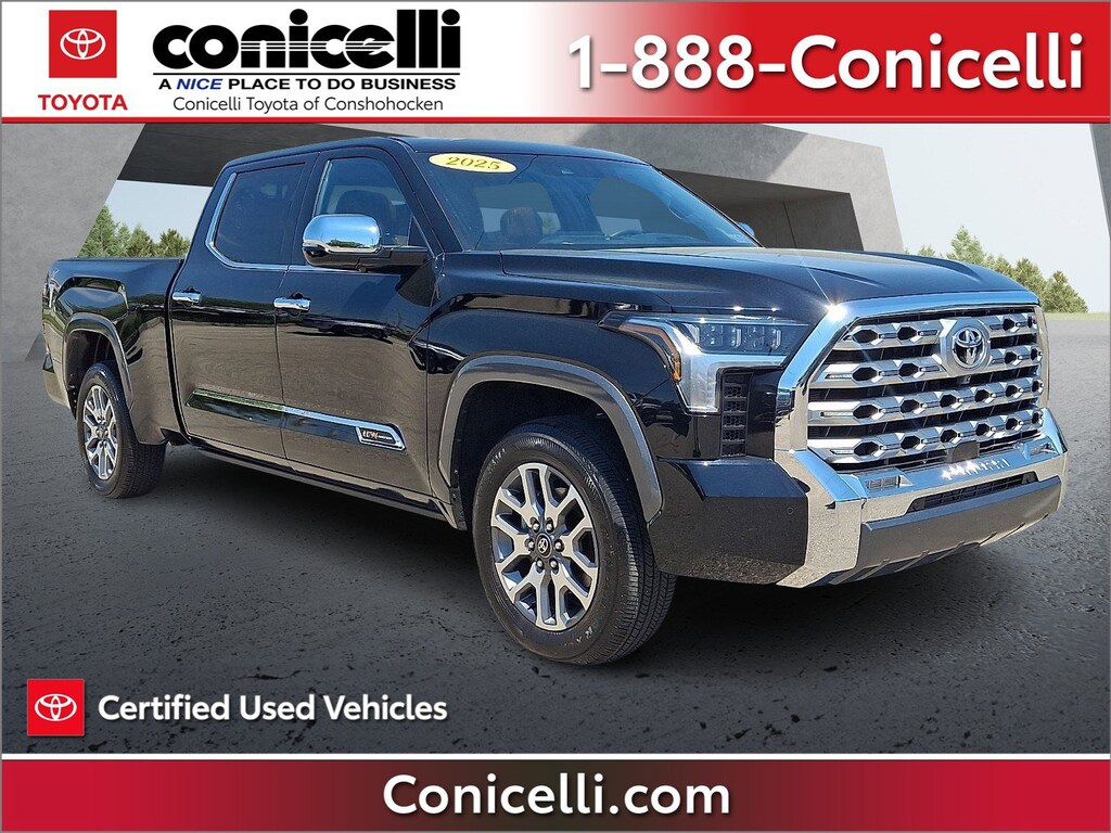 Certified 2025 Toyota Tundra 1794 Edition Truck CrewMax