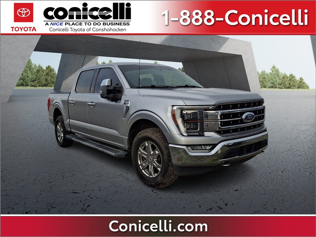 Used 2021 Ford F-150 LARIAT Truck SuperCrew Cab